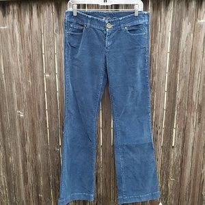 Teal Level 99 Corduroy Pants